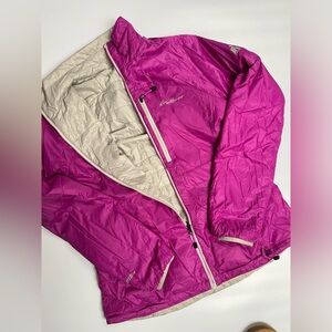 Eddie Bauer jacket women’s large reversible coat